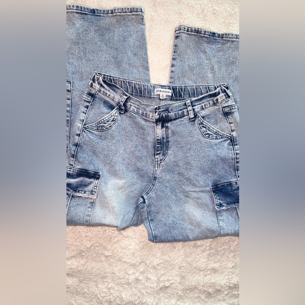 J for Justify Women's Light Blue Boyfriend Jeans